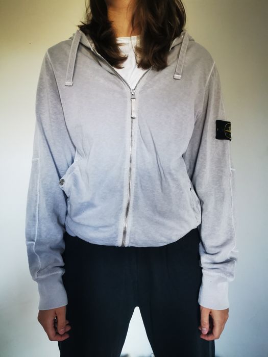 Bluza Stone Island r. S szara na suwak