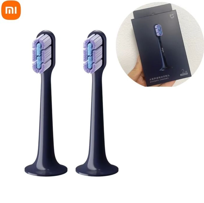 Насадки для електричної зубної щітки xiaomi mijia т700 2шт.
