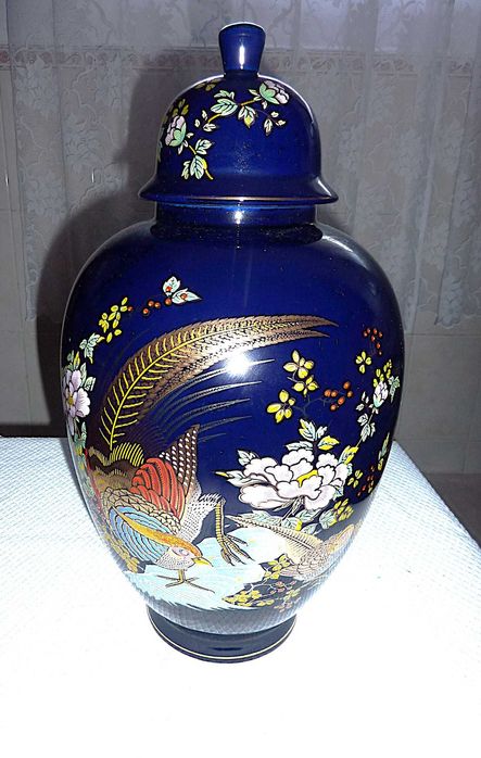 Vaso decorativo em porcelana fina - Francesco Guarino, Portes Grátis com seguro