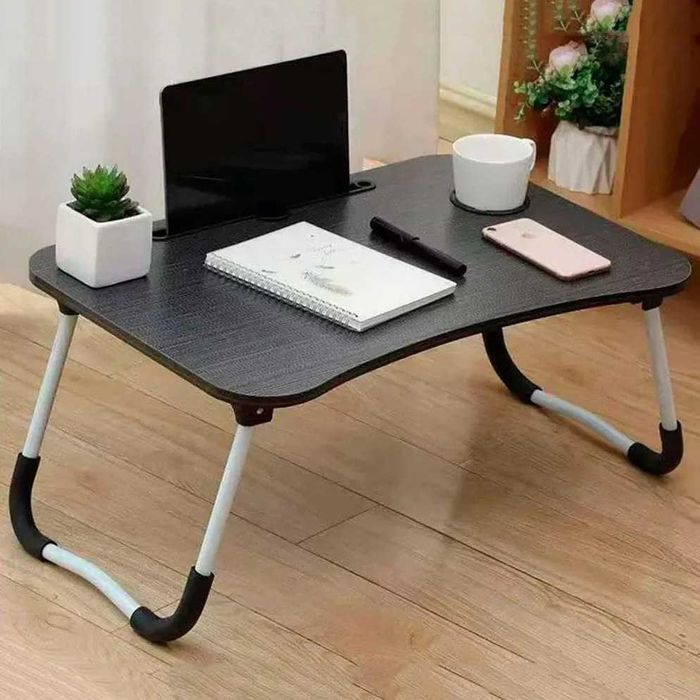 Складаний дерев'яний столик для ноутбука та планшета 60х40х30 см