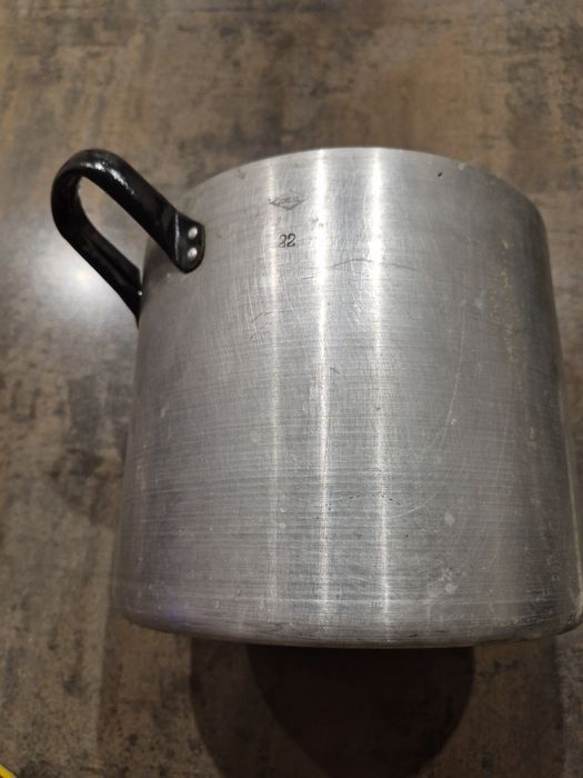 Aluminiowy garnek PRL .