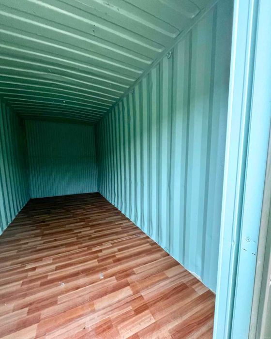 Contentor Marítimo 12 metros - Altura Extra - Dividido em 2 boxes