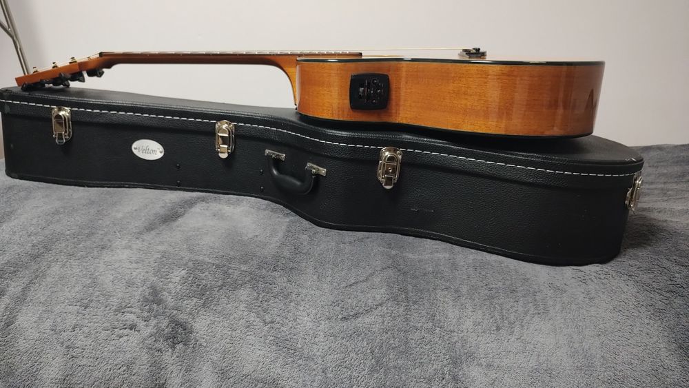 LAG T66ACE gitara elektroakustyczna CASE świetny instrument !!