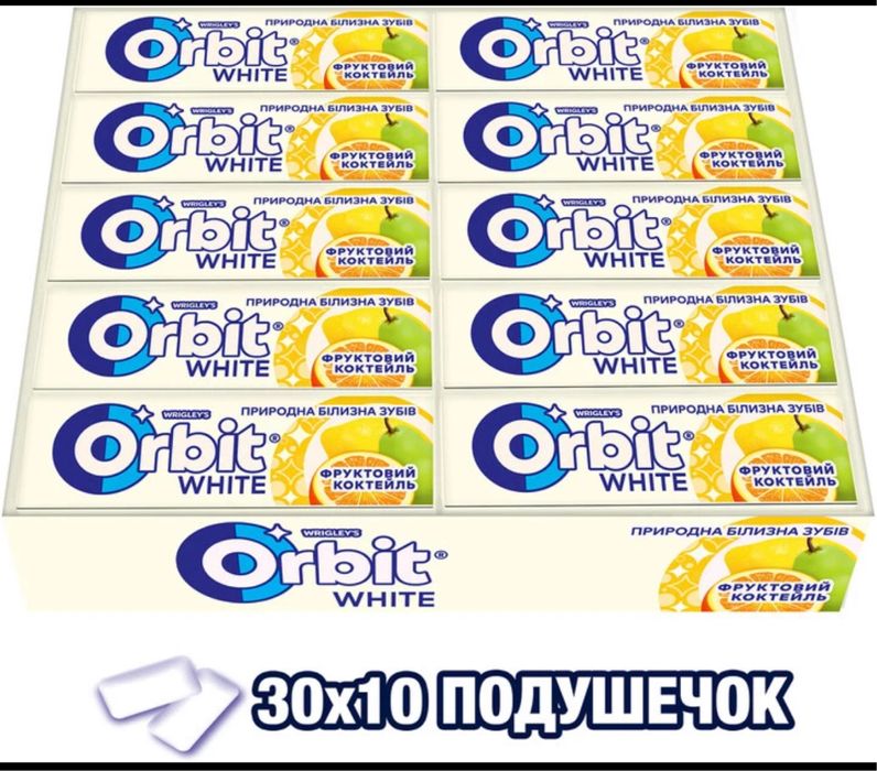 Жувальна гумка Orbit від Wrigley’s