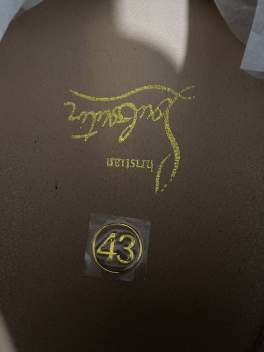 Buty męskie Christian Louboutin 43