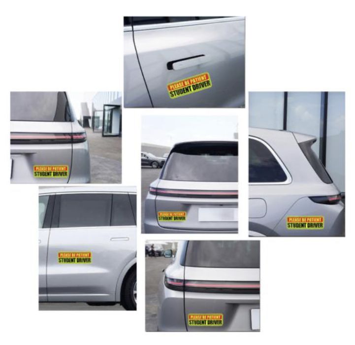 Магнитная наклейка на авто