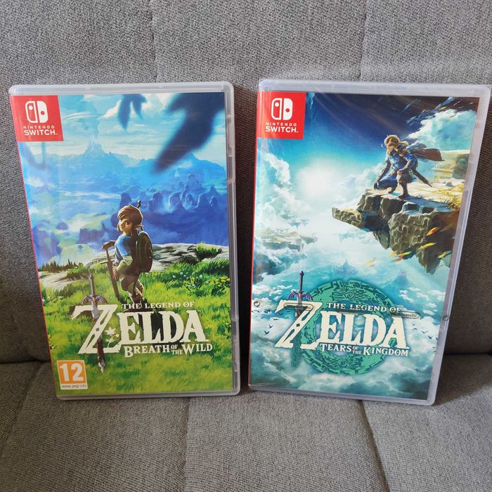 Legend of Zelda Breath of the Wild / Tears of the Kingdom pakiet Nintendo Switch ANG