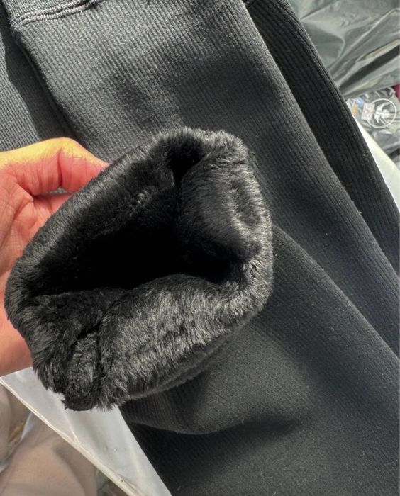 РОЗПРОДАЖ‼️Лосіни в рубчик на хутрі‼️ безшовні жіночі.  Лосины на меху