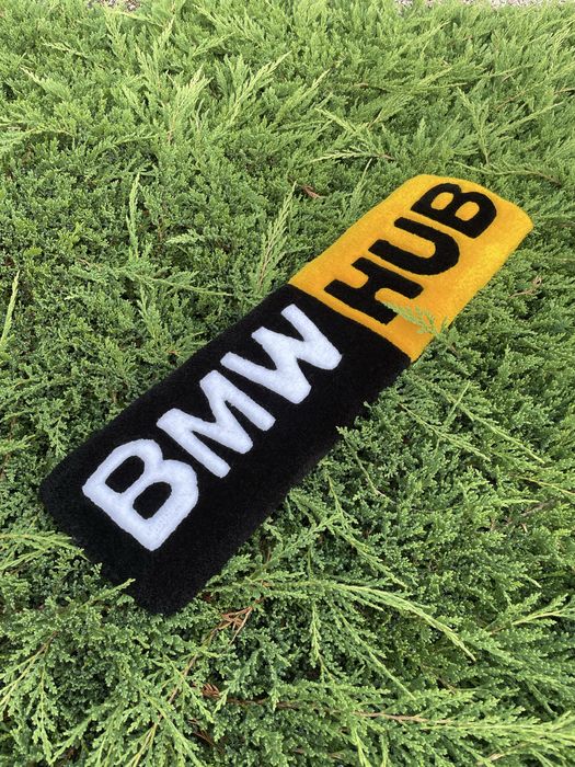 Килимок ручної роботи «BMWHUB»