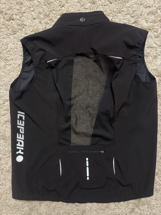 Softshelowa kamizelka kolarska XL idealna na rower