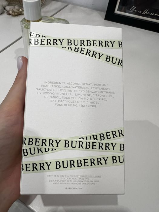 Burberry her eau de toilette