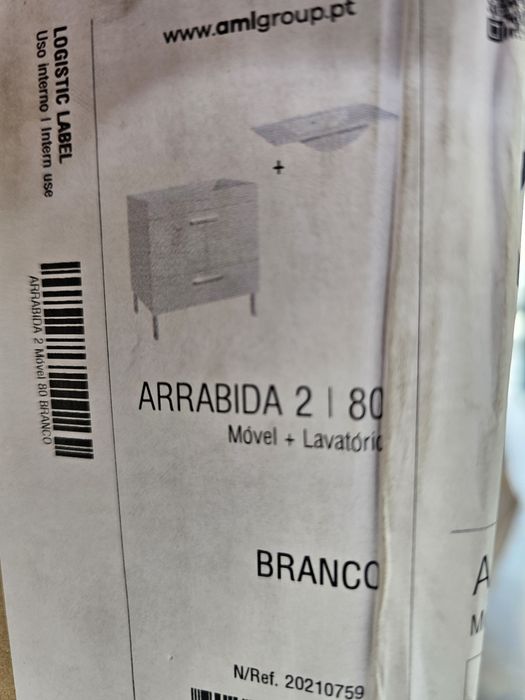 Movel casa de banho branco