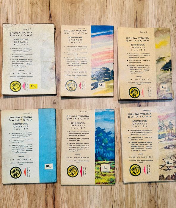 Legendy PRL/ Zestaw 10 książeczek/ Tygryski/ lata 60-80 XXw./ Extra