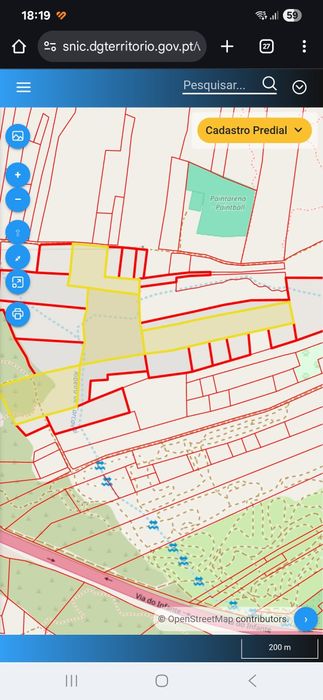 Terreno com água e luz com 8ha