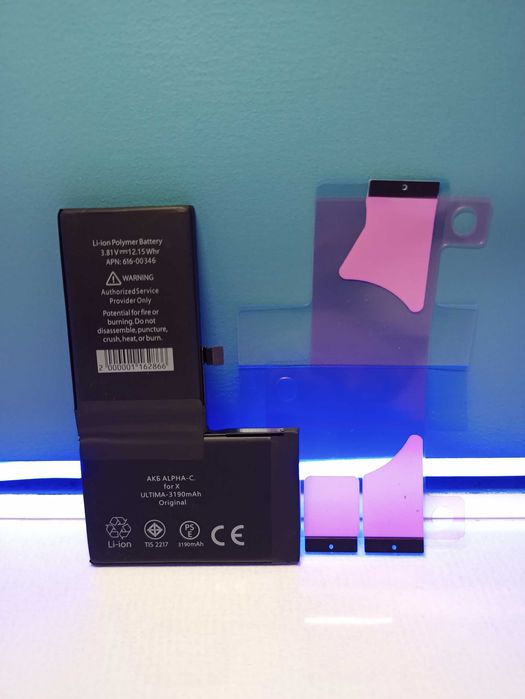 Посилений акумулятор Iphone X Батарея Iphone 12 розумний чіп, ГАРАНТІЯ