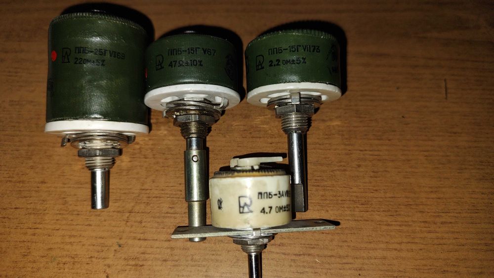 Резистори ППБ радянські