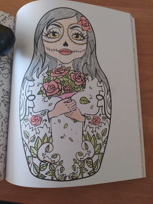 Tatuaże. Antystresowa kolorowanka dla dorosłych.