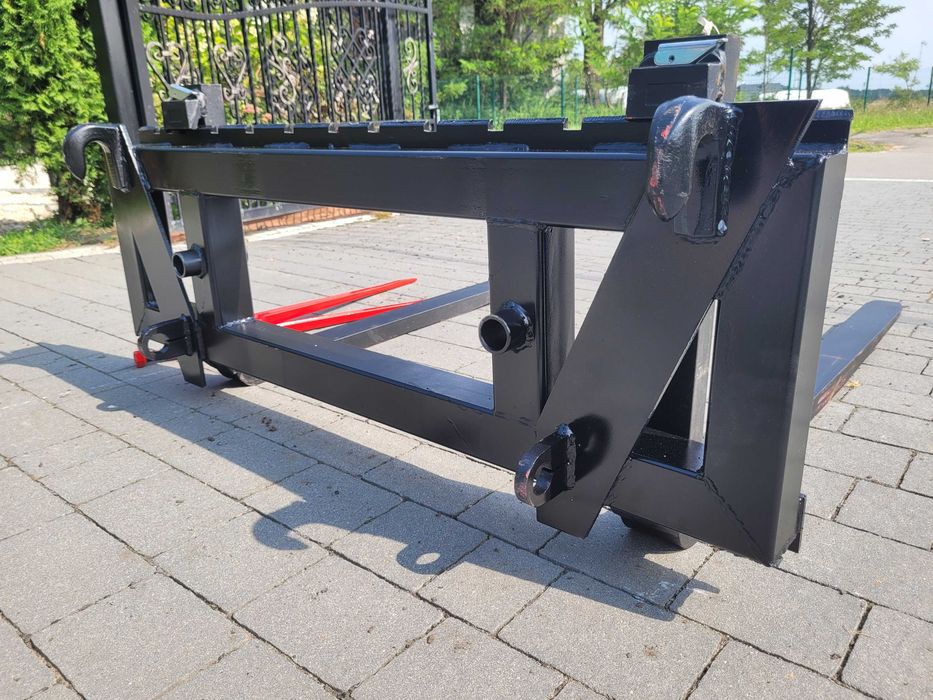 Paleciak do tura ciągnika widły 120cm widlak do palet udźwig 2.5T