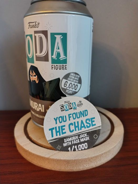 FUNKO (CHASE) Samurai Jack Armored Funko Pop! SODA Samurai Jack