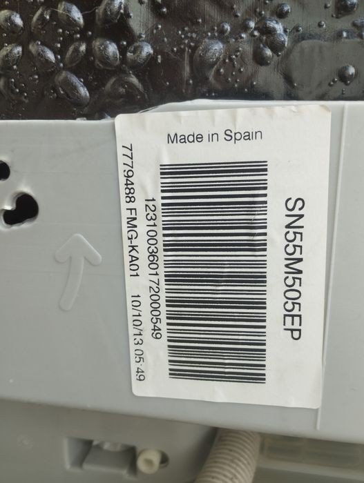 Módulo eletrónico para máquina de lavar loiça Siemens