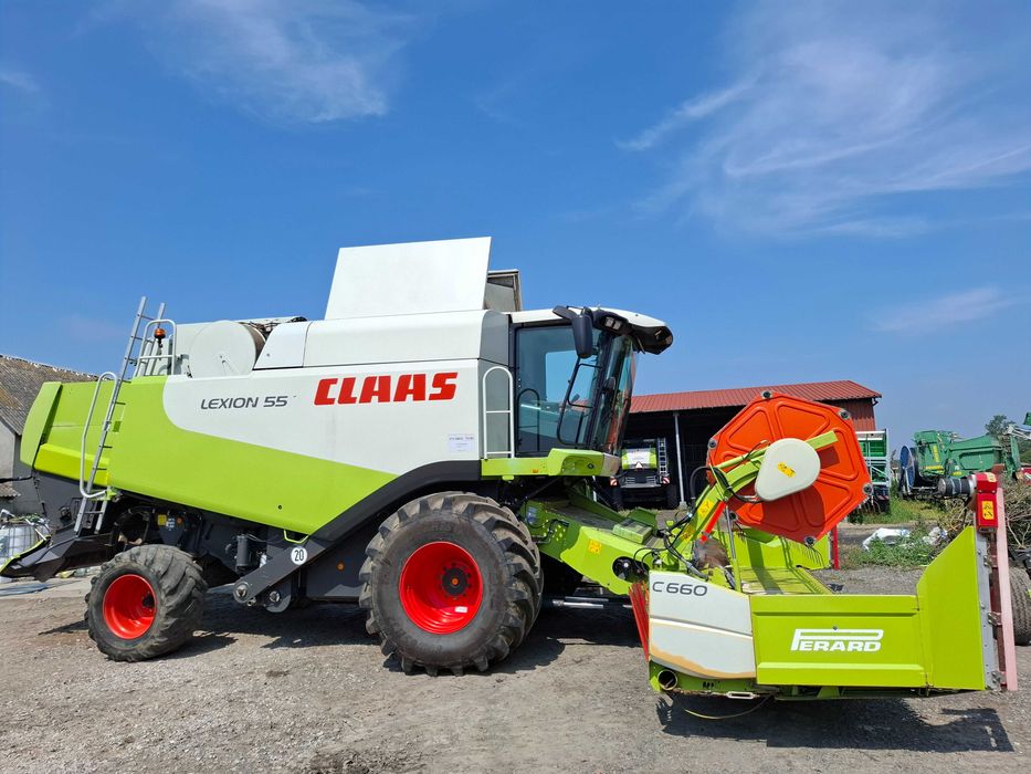 Kombajn zbożowy Claas Lexion 550,c660,Super stan!