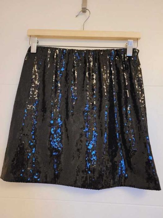 By Baczyńska spódnica cekinowa z cekinami ołówkowa roz. S/M