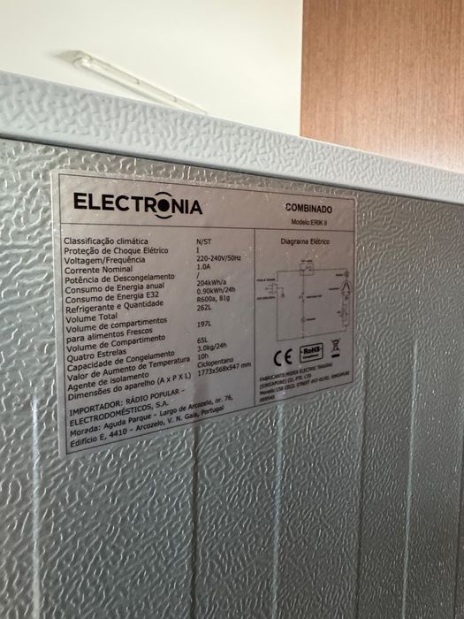 Frigorífico Electronia