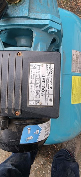 Zestaw hydroforowy Omnigena Zbiornik 80 L JET 100A Nieużywany
