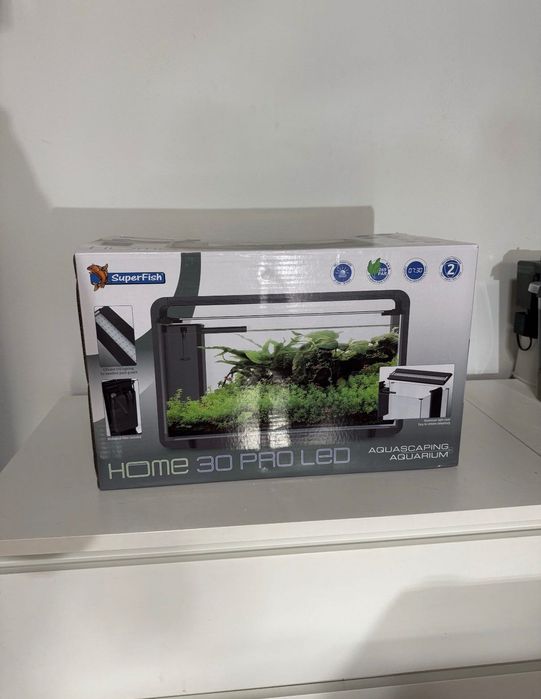 Aquário SuperFish Home ProLED 30 Branco c/ EXTRAS