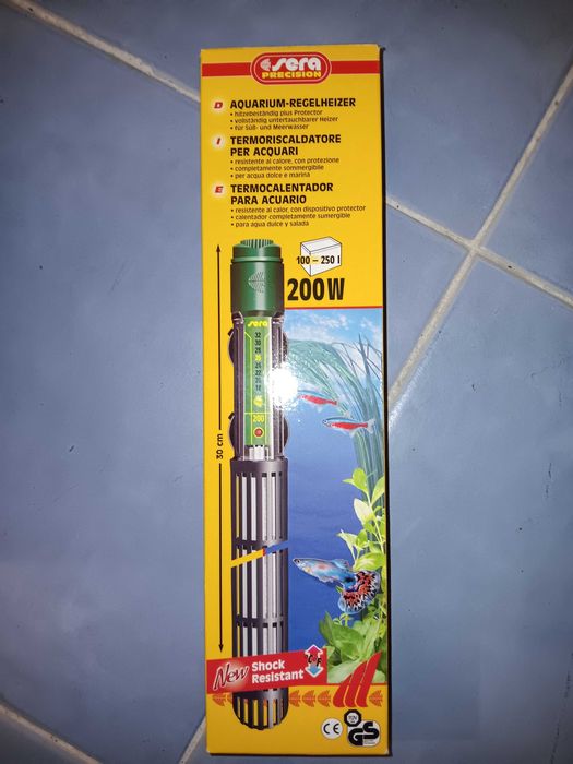 Termóstato SERA 200w para aquário