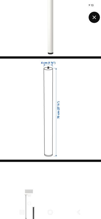 2 Tampos LINNMON IKEA  150x75