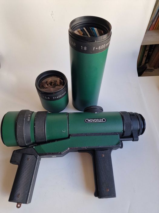 Nikon / Novoflex  Quick Shot Noflexar 400 mm + 600 mm