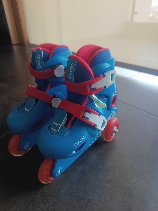 Patins de criança como novos