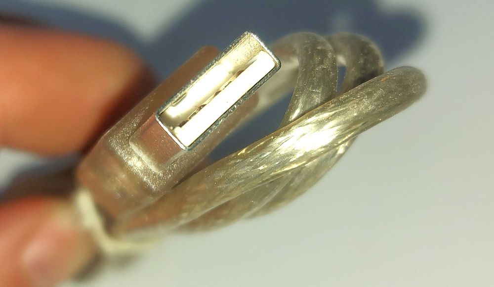 Kabel Przedłużacz USB Wtyk Męski Żeński 80 cm Nowy