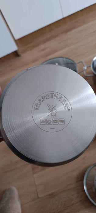 WMF Zestaw garnków Brillant - 9 elementów (matowe)