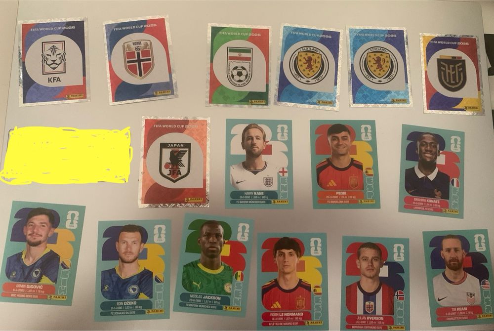 Troca cromos mundial 2026