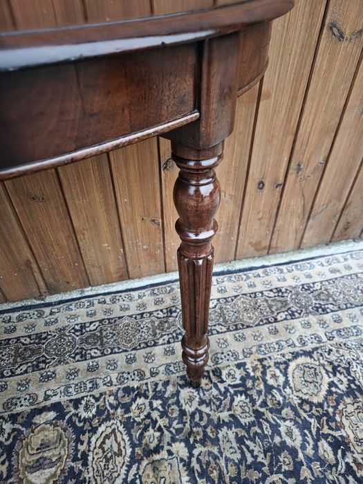 Konsola drewniana secesyjna stolik #2167 Stylowy Węgrów