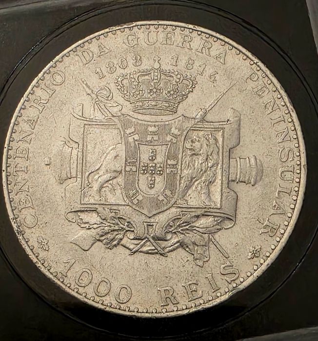 Moeda 1000 Reis 1910 ( Mbc +)