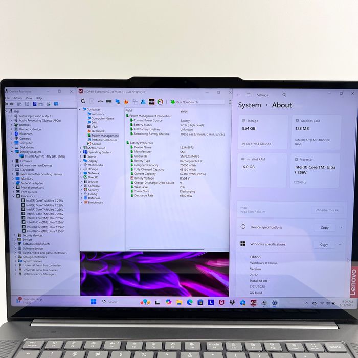 Lenovo Yoga Slim 7 15ILL9 Ultra 7 256V 16GB RAM 1TB SSD Гарантія