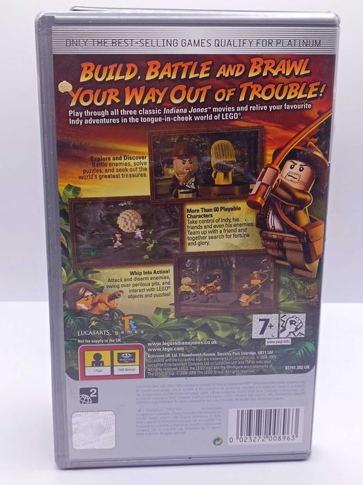 GRA Lego Indiana Jones The Original Adventures Na PSP 448/06/26s