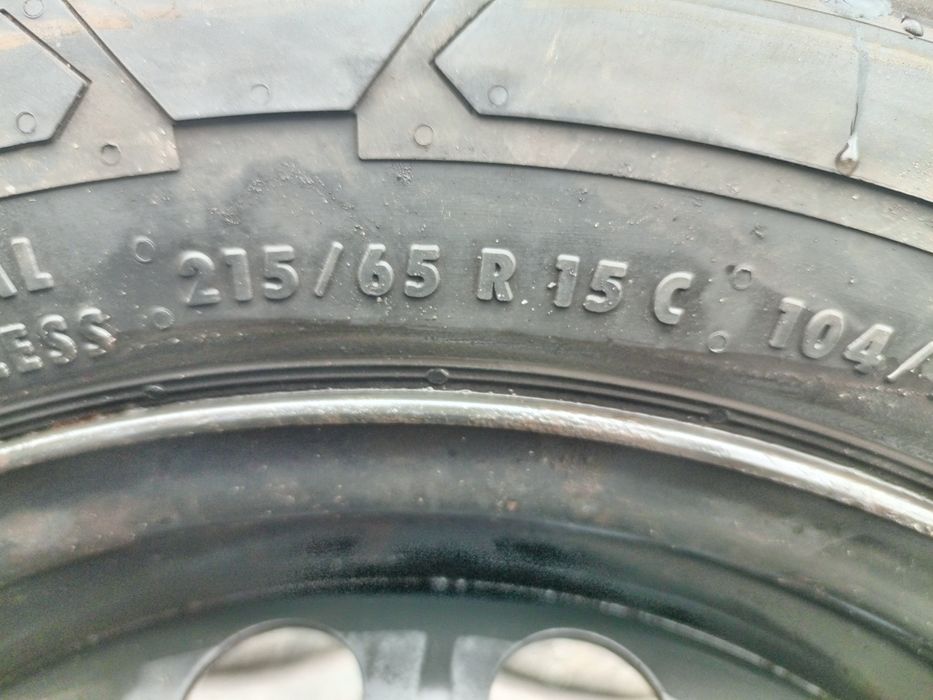 Диски з резиною  R15   215х65 зимові Форд транзит custom