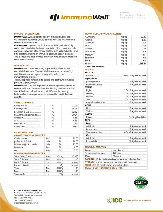 ImmunoWall 25 kg PREBIOTYK