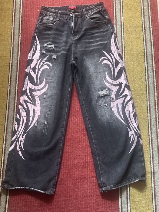 Джинси оверсайз Y2K Glam Vintage