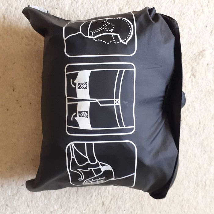 Poncho de bicicleta de cidade ELOPS 100 PRETO M/L