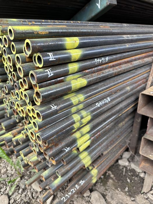 Труба 21мм 2,8мм стінка 37,70гр 1м