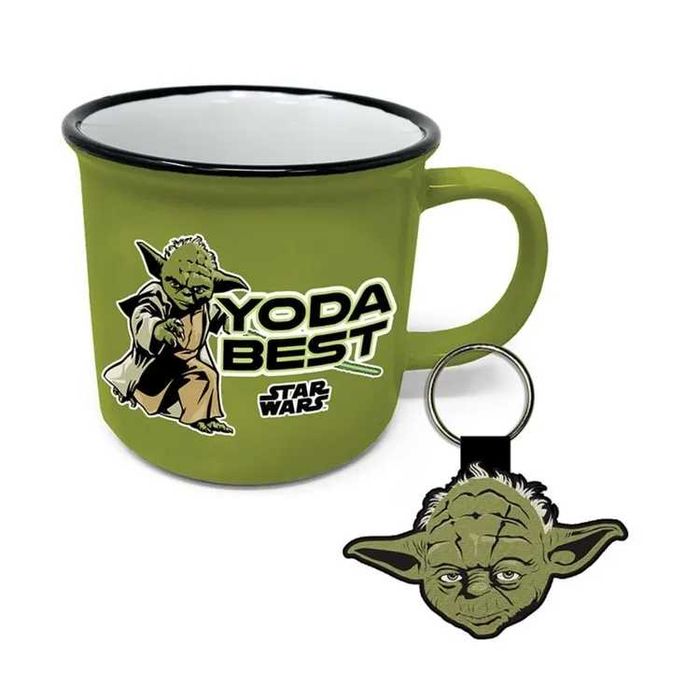 Kubek STAR WARS Yoda Best z breloczkiem 330ml Nowy Poznań