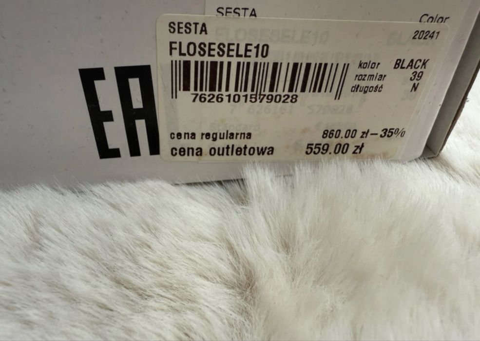 Buty wiosenne Guess czarne botki ze skarpetą sztyblety damskie