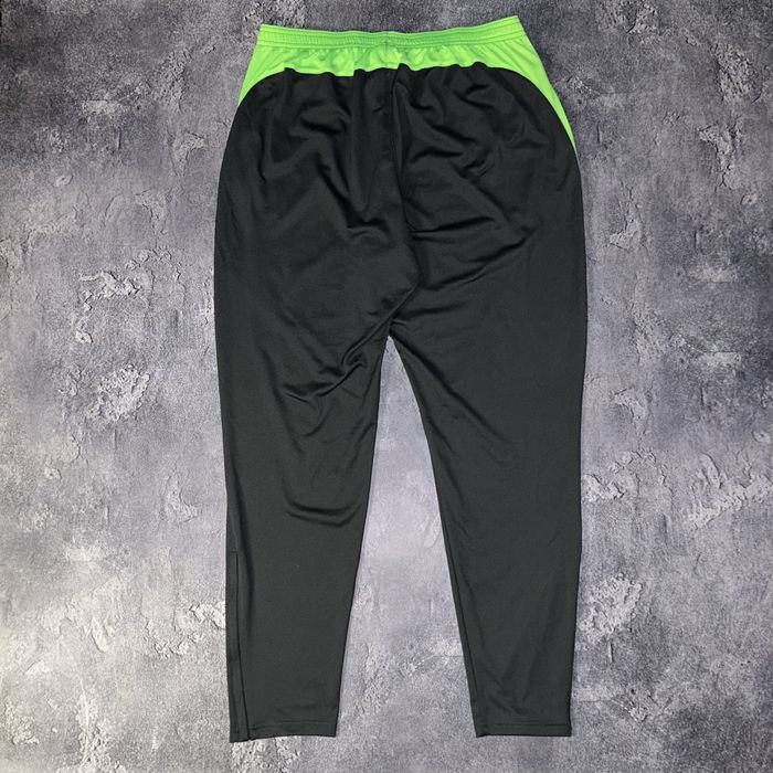 Спортивні штани Nike XL оригінал  з салатовими вставками