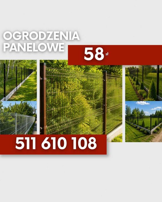 Ogrodzenia Panelowe!Panele Ogrodzeniowe ! Sprzedaż !