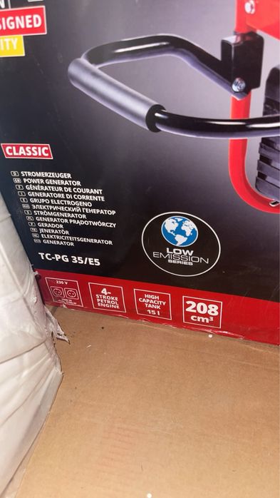 Бензиновий генератор Einhell TC-PG 35/E5